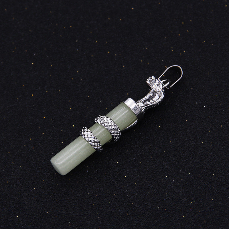 Alloy Sier For Male Cylindrical Hip Necklaces