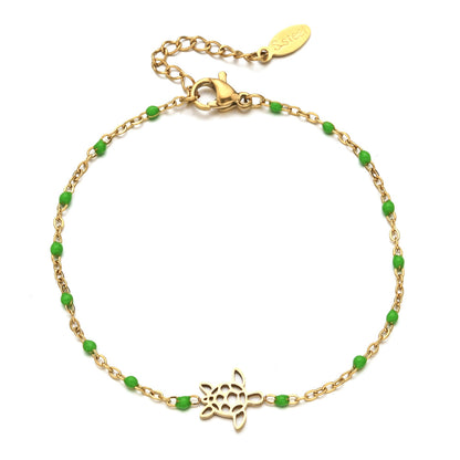 Women's Turtle Accessories Stainless Steel Niche Creative Drop Bracelets