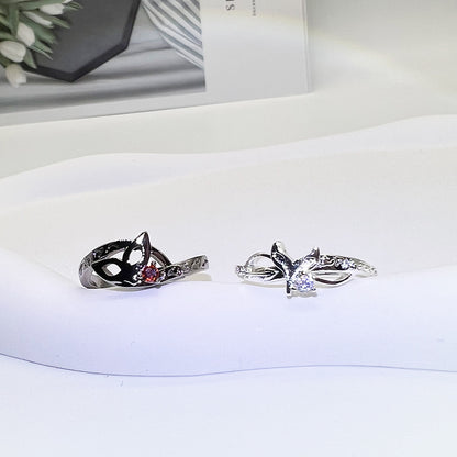 Women's & Men's Persona Hero Wise Wu Lang Mask Rings