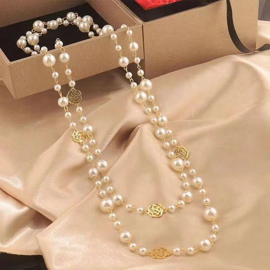 Fashion Popular Series Handmade Pearl Set Necklaces