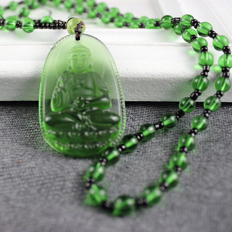 Women's & Men's Spinach Green Eight Patron Saints Zodiac Pendants