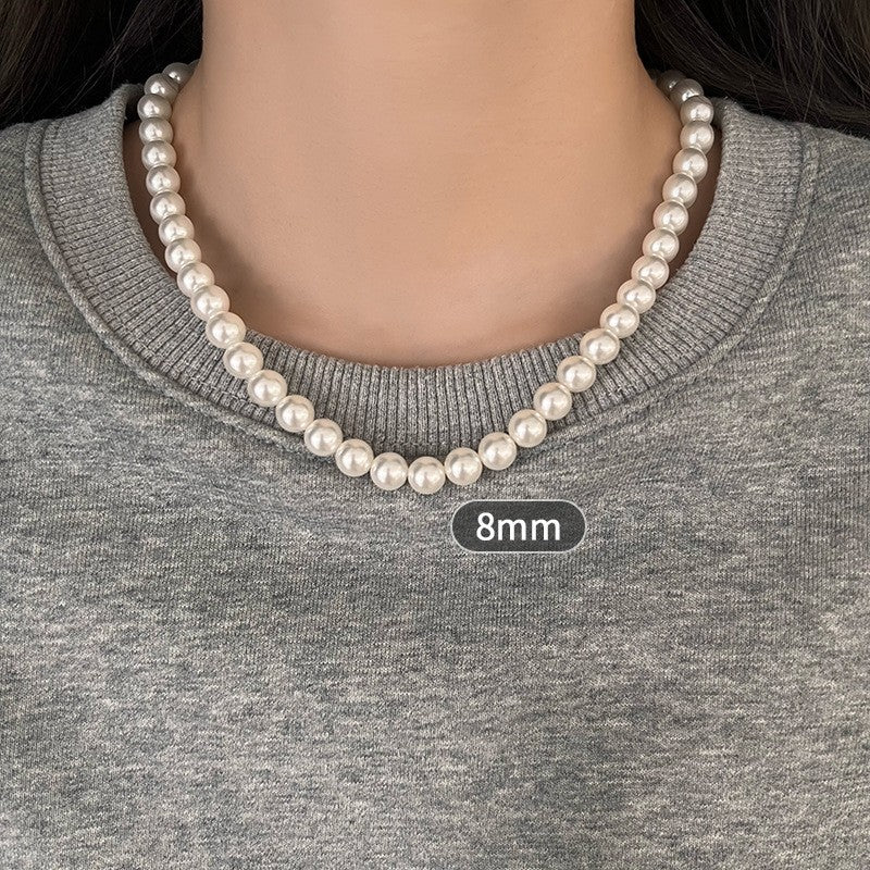 Women's Pearl Clavicle Chain Light Luxury Minority Necklaces