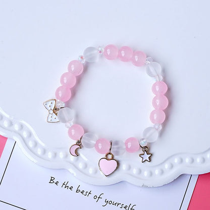 Korean Style Graceful Cute Crystal String Bracelets