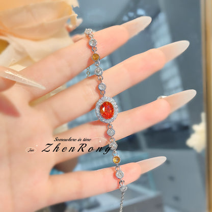 Women's Exquisite Diamond Dry Rose Light Luxury High-grade Bracelets