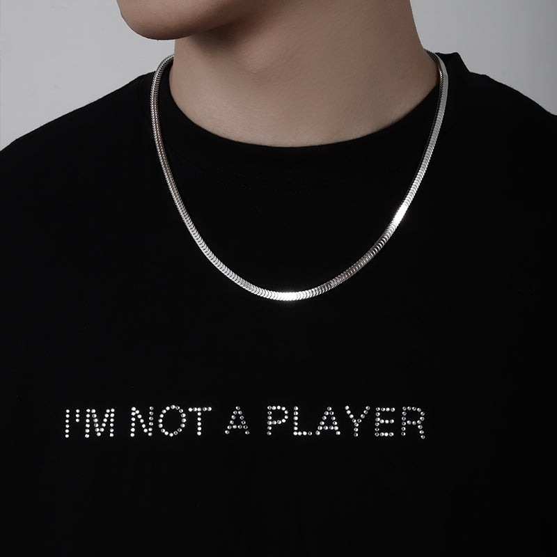 Men's Titanium Steel Fashion Design Sense Niche Necklaces