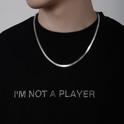 Men's Titanium Steel Fashion Design Sense Niche Necklaces