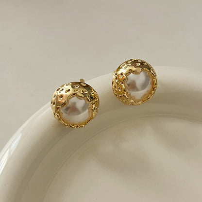 Women's High-grade Pearl For French Entry Lux Niche Earrings