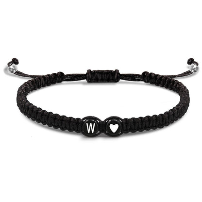 Woven Letter Simple Personality Love Friendship Bracelets