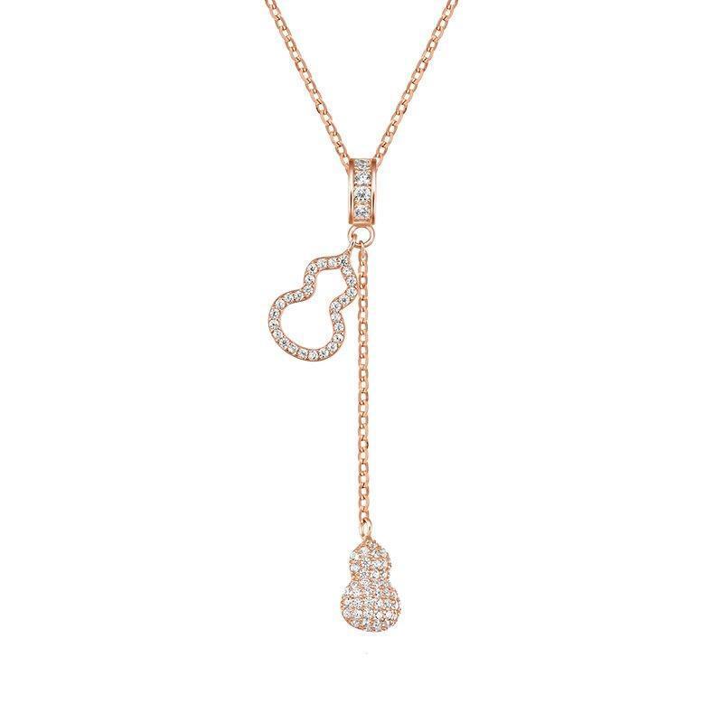 Shell Fu Lu Double Full Sterling Necklaces