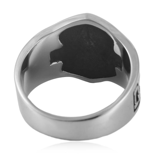 Men's Ornament Titanium Steel Motorcycle Retro Trendy Rings