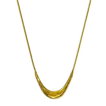 Simple Snake Bones Chain Temperamental Cold Necklaces