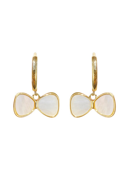 Niche Design Geometric Pearl Fashion Ear Earrings