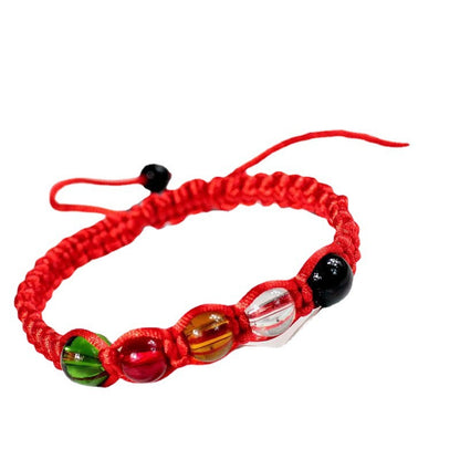 Colorful Braided Rope Dragon Boat Festival Five-line Beads Bracelets