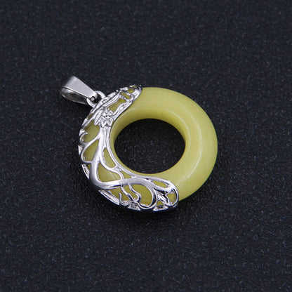 Peace Buckle Sun Moon Guardian Retro Pendants