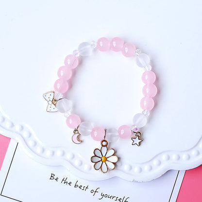 Korean Style Graceful Cute Crystal String Bracelets