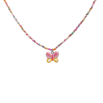 Women's Beaded For Summer Fresh Sweet Cool Millennium Necklaces