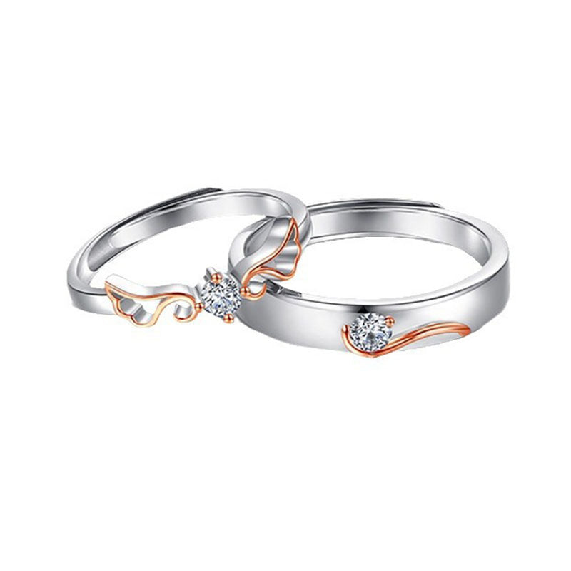 Sier Niche Wedding Diamond For Birthdays Valentine's Rings