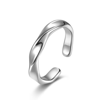 Men's Personalized Opening Single Index Finger Retro Rings