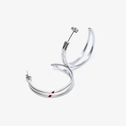 Niche Temperament High-grade Sier Needle Zircon Female Rings