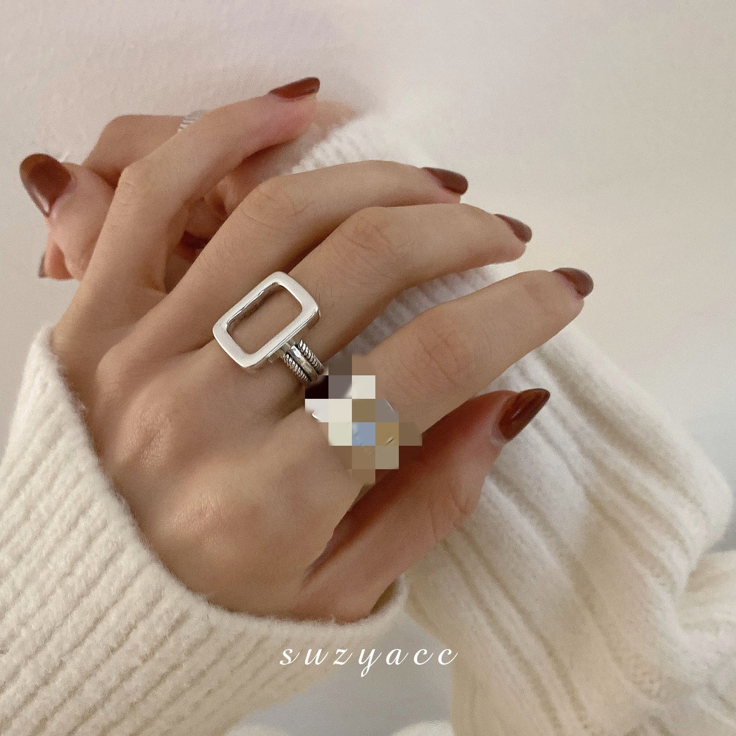 Women's Design Bow Fashion Personalized Index Finger Rings