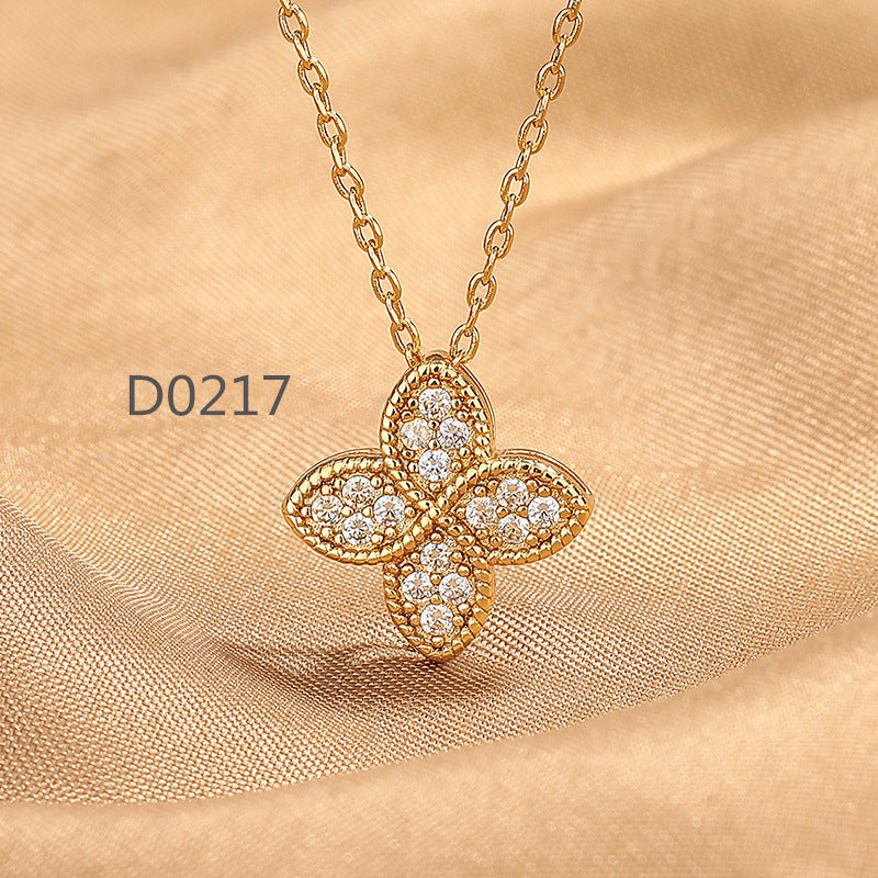 Women's Fashionable Light Luxury Couple High-grade Niche Unique Clavicle Necklaces