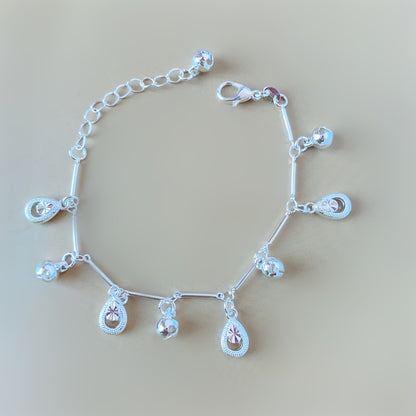 Female Korean Style Simple Imitation Sier Bracelets