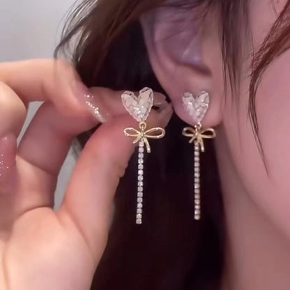 Butterfly Tassel Ear Elegant Sweet Super Earrings