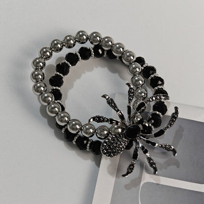 Men's Gothic Dark Style Punk Rock Spider Bracelets