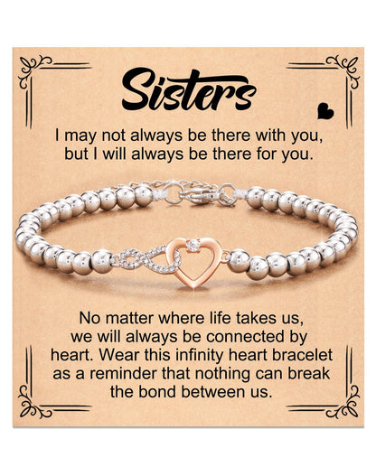 For Ladies Steel Ball Infinite Love Bracelets
