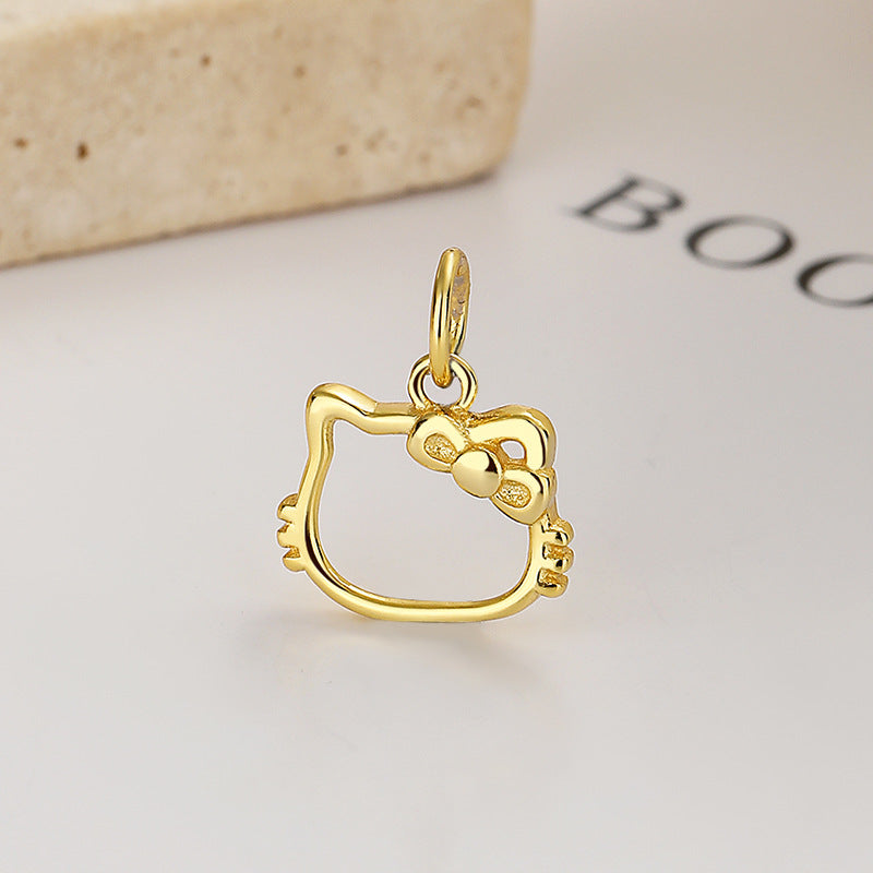 Female Cute Hollow Cat Ornaments Accessories Pendants