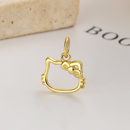 Female Cute Hollow Cat Ornaments Accessories Pendants