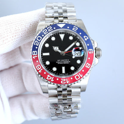 Times Greenwich Automatic Winding Watch Cola Sprite Mechanical Watches