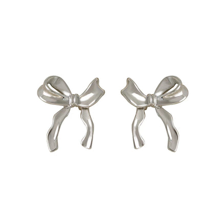 Women's Glossy For Temperamental Minority High-grade Metallic Earrings