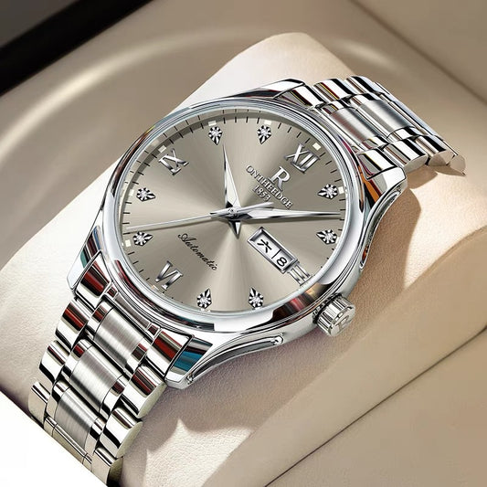 Men's Hollowing Tourbillon Watch Advanced Waterproof Luminous Mechanical Watches