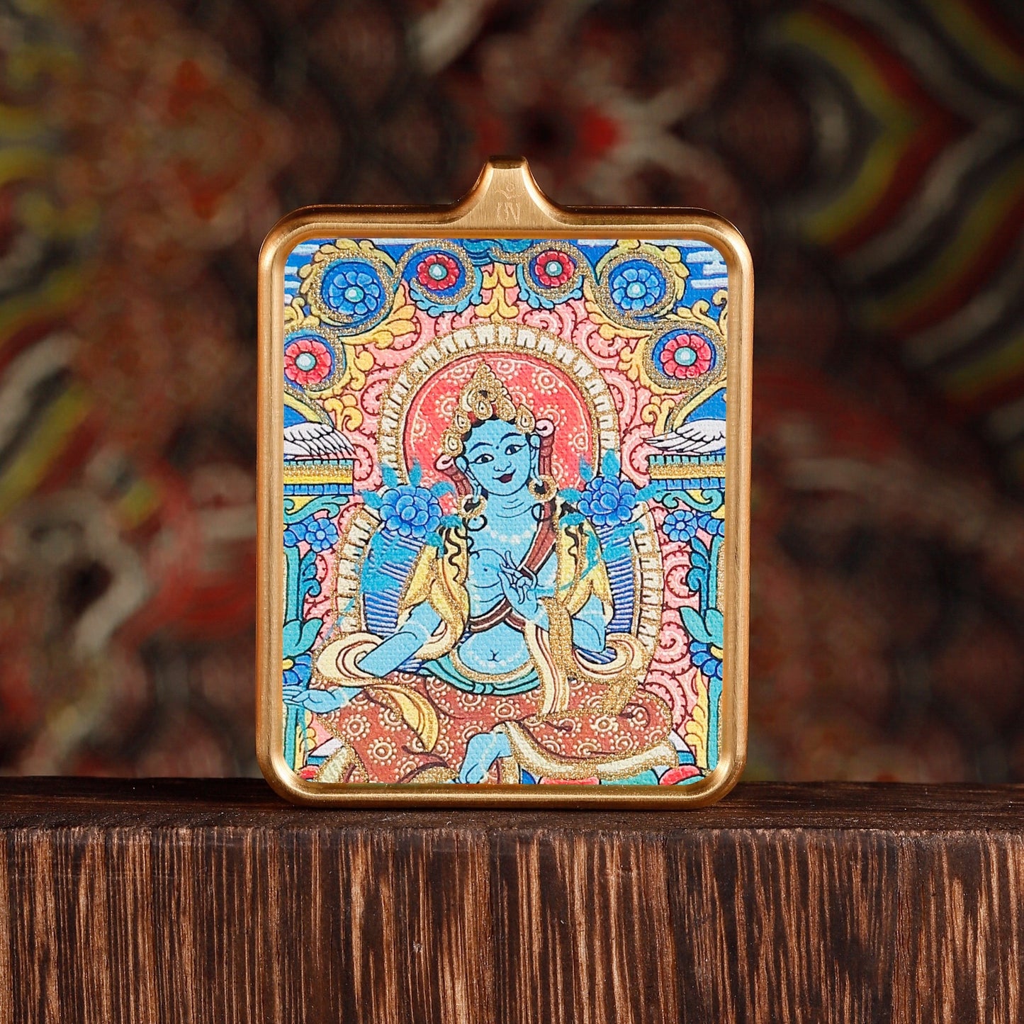 Yellow God Of Wealth Small Niche Pendants