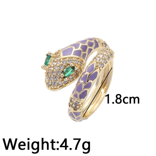 Index Finger Light Luxury Trendy Cold Rings