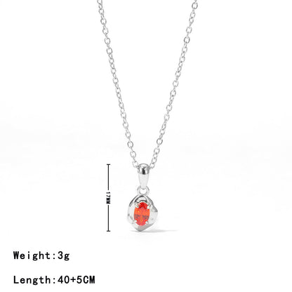 Fashion Design High-grade Titanium Steel Elegant Female Korean Necklaces