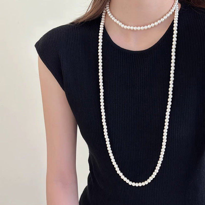 Pearl Imitation More Than Elegant Wearing Methods Necklaces