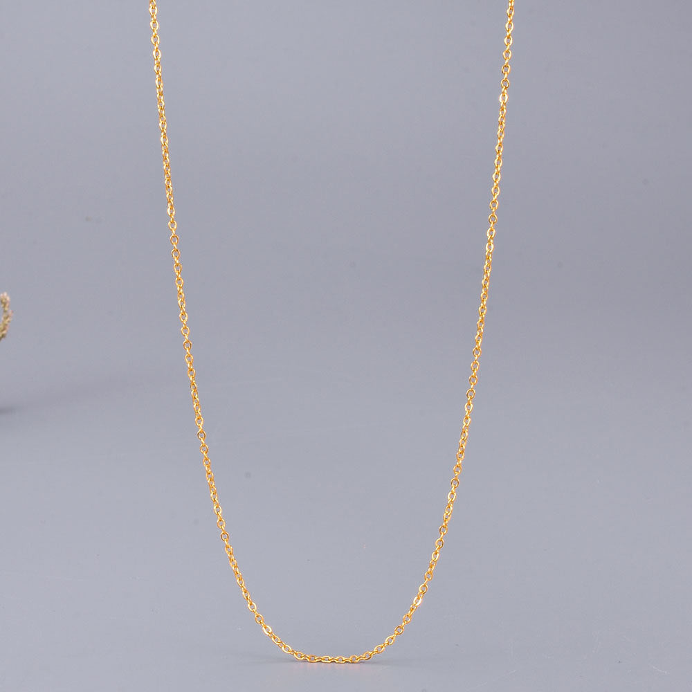Hemp Flowers Chain Snake Bones Bamboo Titanium Necklaces