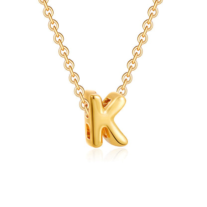 English Letter Simple High-grade Stainless Steel Necklaces