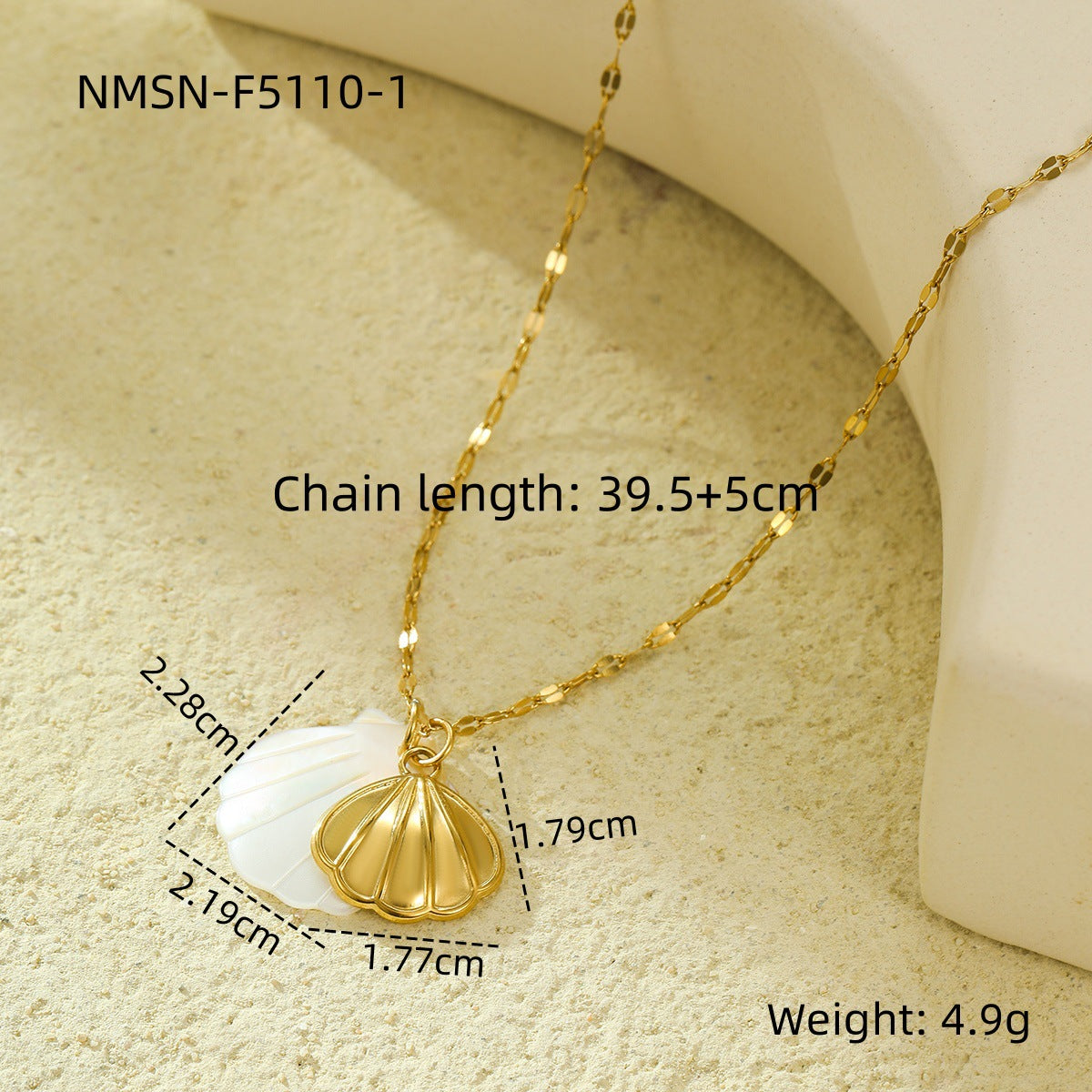 Niche Design Shell Beach Style Ocean Necklaces