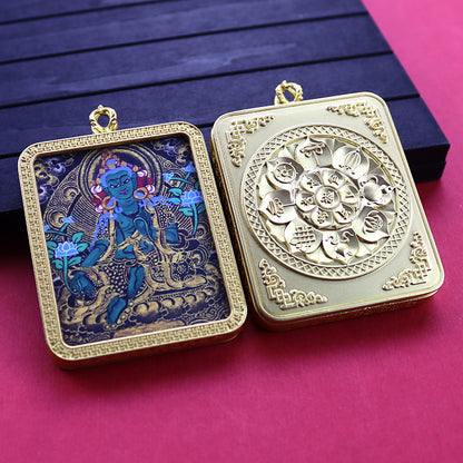 Fifth Master Small Yellow God Wealth Pendants