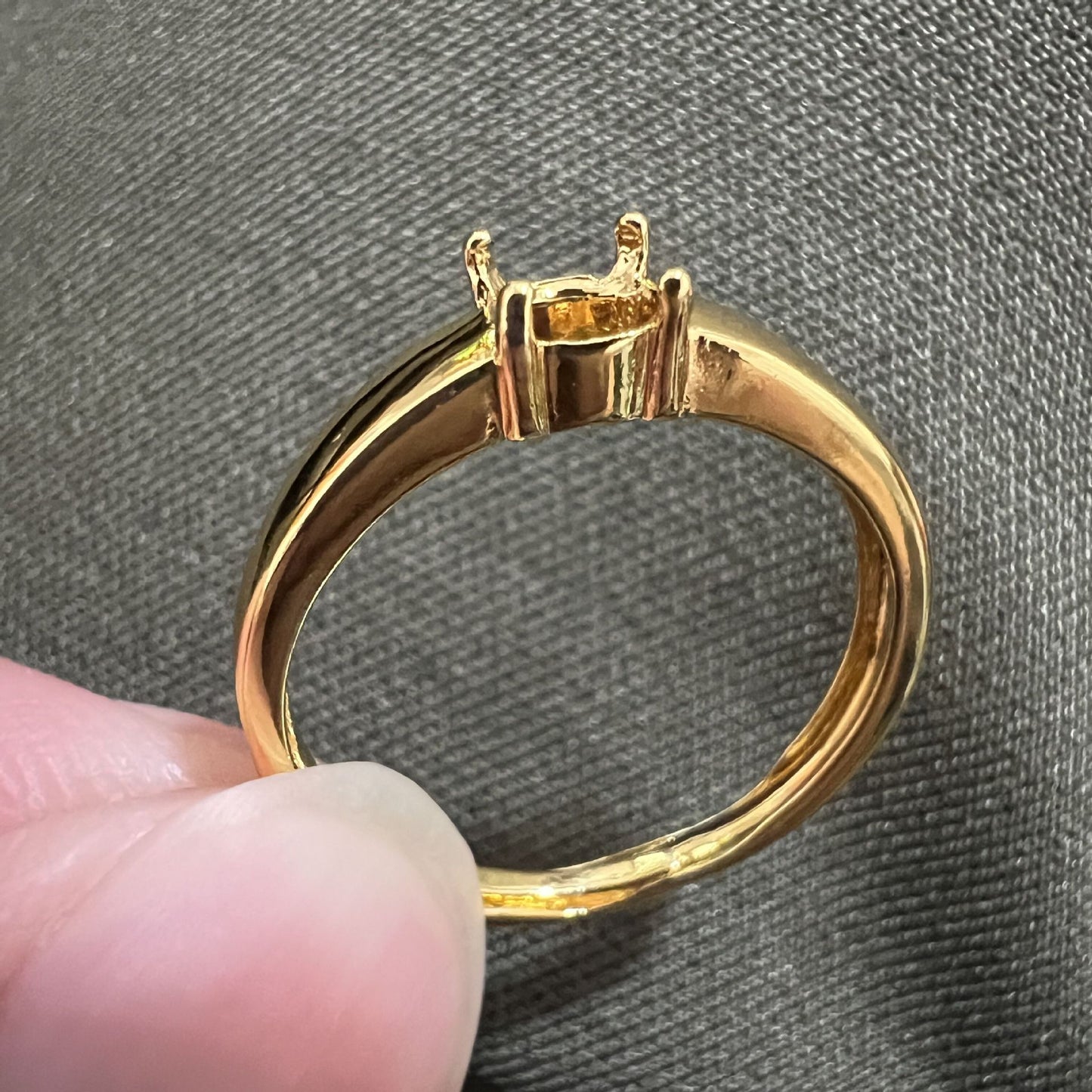 Frame Open Mouth Autumn Copper Alloy Electroplating Sier Rings