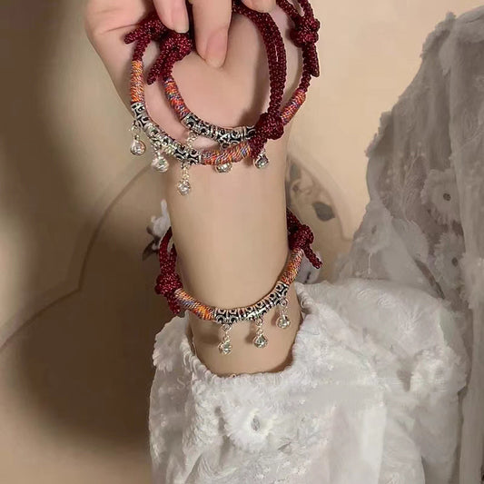 Rope Special Interest Light Luxury Red Bracelets