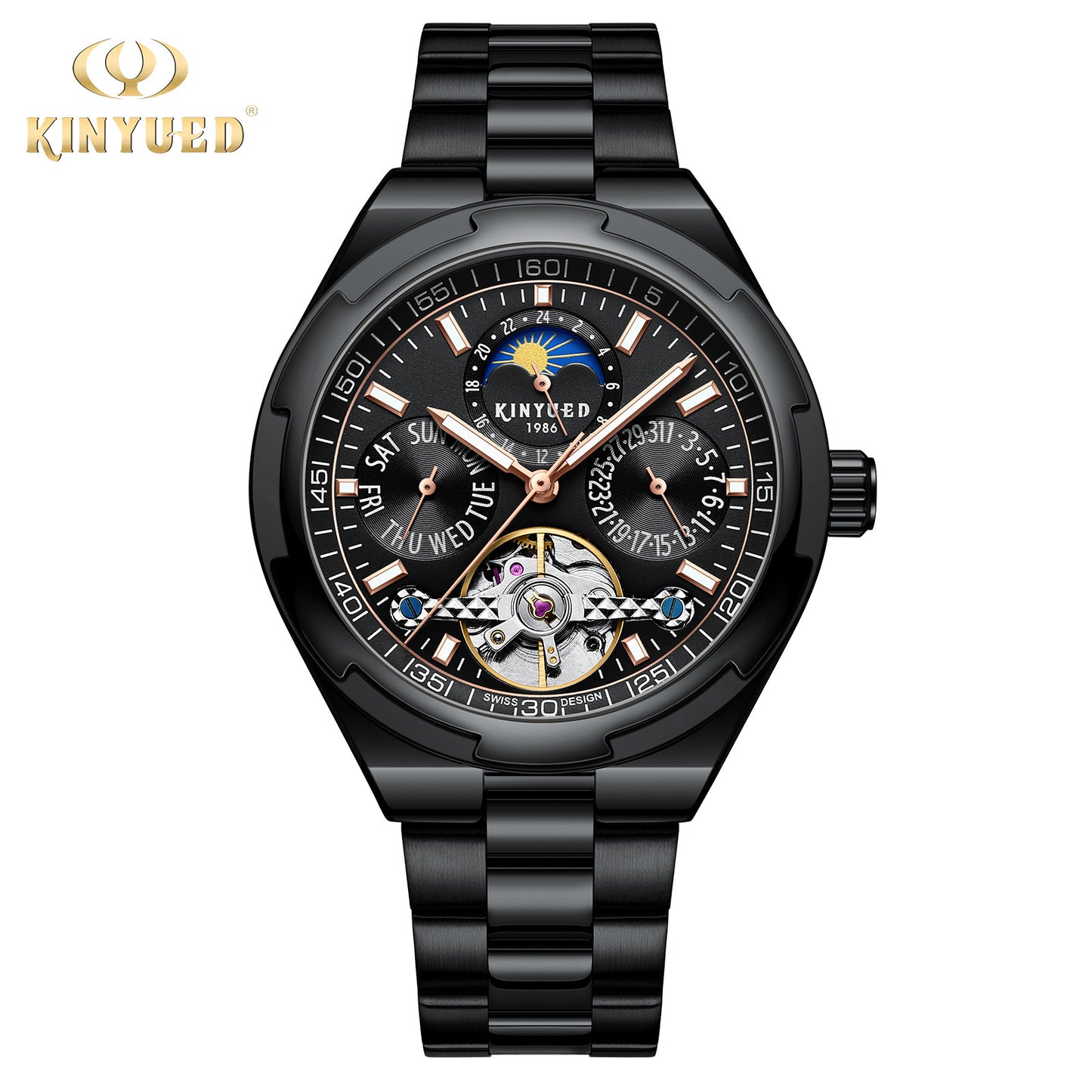 Men's Once Fashion Watch Automatic Business Mechanical Watches