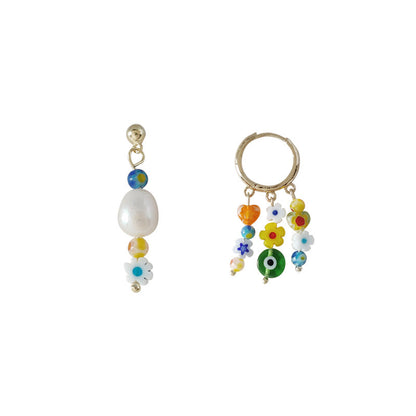 Niche Design Geometric Pearl Fashion Ear Earrings