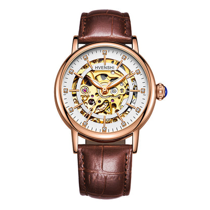 Women's Watch Hollow Luminous Automatic Fashion Business Mechanical Watches