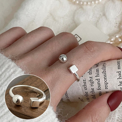Offer Open Female Retro Fashion Twin Rings