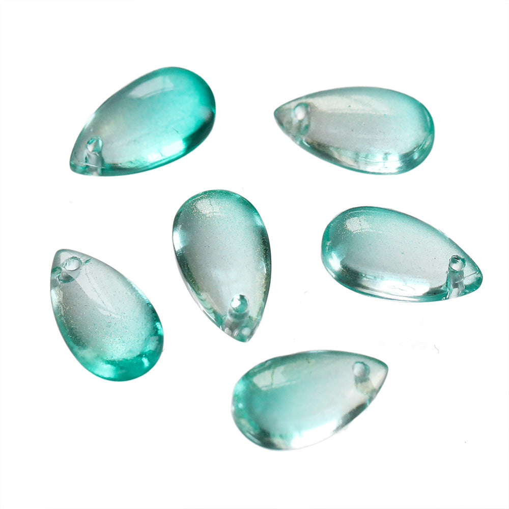 Glass Water Drop Colorful Beads Handmade Pendants