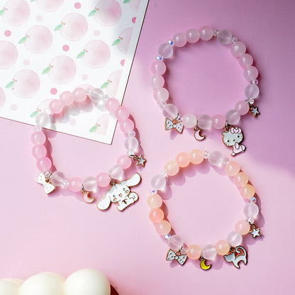 Korean Style Graceful Cute Crystal String Bracelets